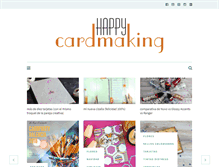 Tablet Screenshot of happycardmaking.com